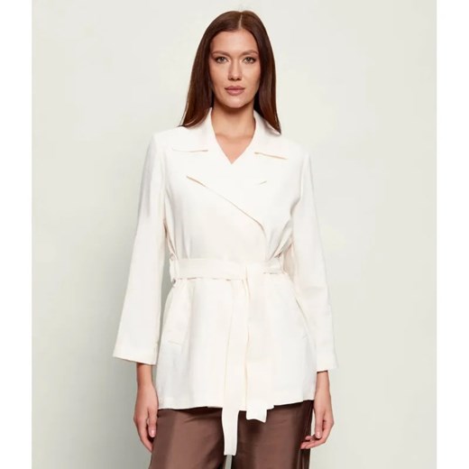 Marella SPORT Marynarka MLMLAMPADA | Regular Fit | z dodatkiem lnu ze sklepu Gomez Fashion Store w kategorii Marynarki damskie - zdjęcie 189372756