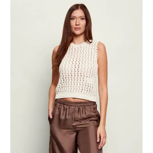 Marella SPORT Top MLMEMIRO | Cropped Fit ze sklepu Gomez Fashion Store w kategorii Swetry damskie - zdjęcie 189372758
