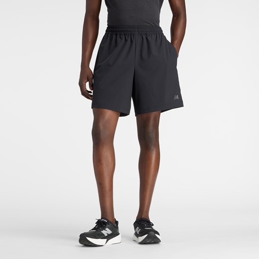 Spodenki męskie New Balance MB6174CDBK – czarne ze sklepu New Balance Poland w kategorii Spodenki męskie - zdjęcie 189383588