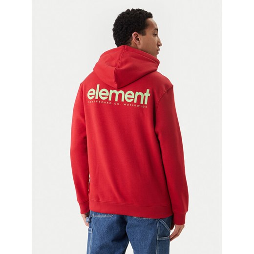 Element Bluza Lowcase Bp Po ELYSF00296 Czerwony Regular Fit ze sklepu MODIVO w kategorii Bluzy męskie - zdjęcie 189384919