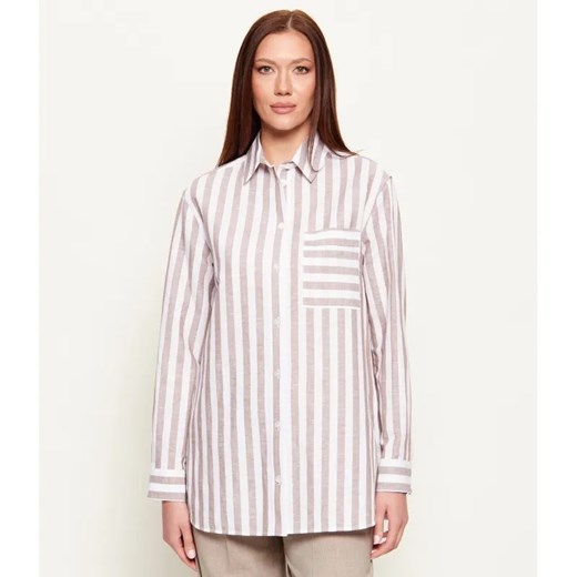 MM Lniana koszula MMLULULO | Relaxed fit ze sklepu Gomez Fashion Store w kategorii Koszule damskie - zdjęcie 189386456