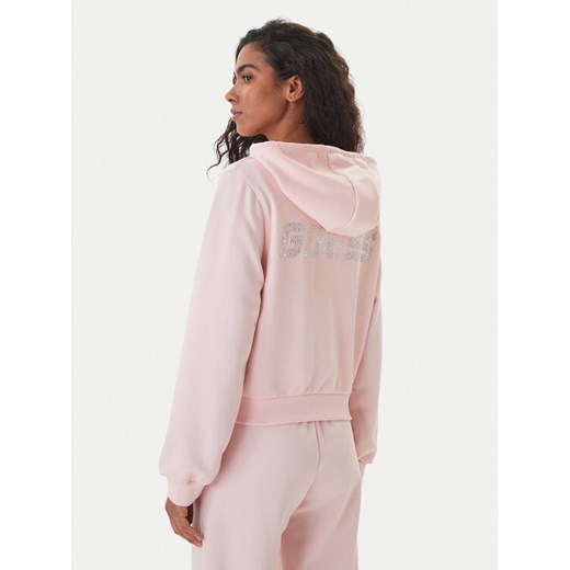 Guess Bluza V6GQ15 K3093 Różowy Regular Fit ze sklepu MODIVO w kategorii Bluzy damskie - zdjęcie 189387439