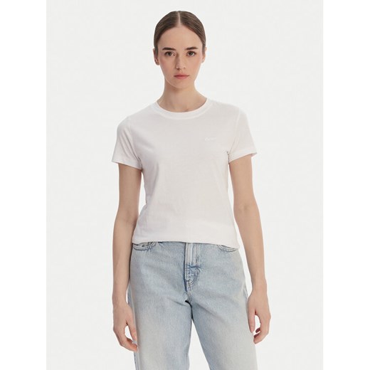 BOSS T-Shirt C_Esogo_1 50506973 Biały Regular Fit ze sklepu MODIVO w kategorii Bluzki damskie - zdjęcie 189387486