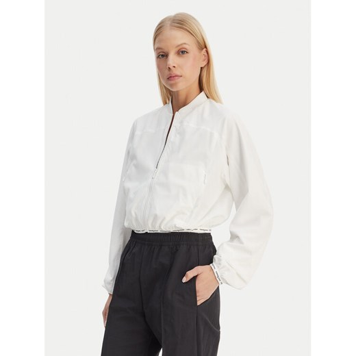 Tommy Jeans Kurtka bomber DW0DW22323 Biały Regular Fit ze sklepu MODIVO w kategorii Kurtki damskie - zdjęcie 189387506