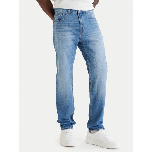 HUGO Jeansy Ash 50555955 Niebieski Slim Fit ze sklepu MODIVO w kategorii Jeansy męskie - zdjęcie 189387535