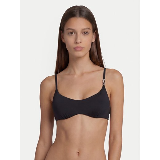 Guess Góra od bikini E5GJ11 MC040 Czarny ze sklepu MODIVO w kategorii Stroje kąpielowe - zdjęcie 189390775