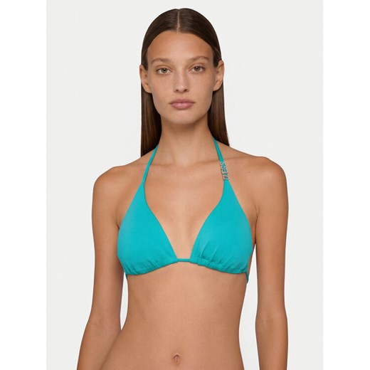 Guess Góra od bikini E6GJ30 MC040 Niebieski ze sklepu MODIVO w kategorii Stroje kąpielowe - zdjęcie 189390778