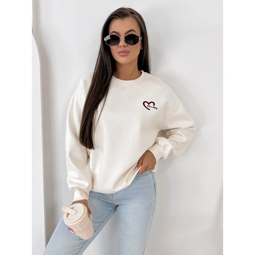 bluza perigord ecru one size ze sklepu UBRA w kategorii Bluzy damskie - zdjęcie 189394056