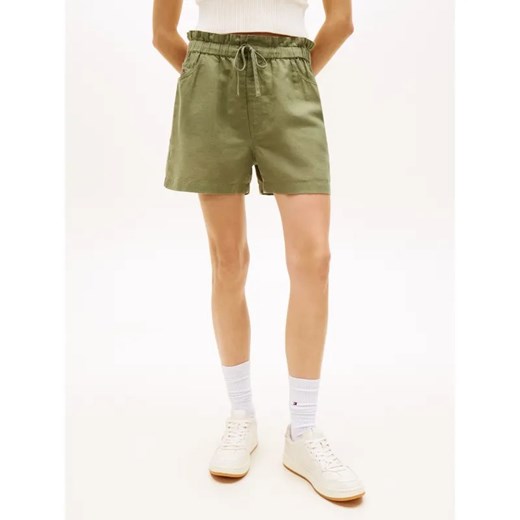Tommy Jeans Lniane szorty TJW ESSENTIAL | Regular Fit ze sklepu Gomez Fashion Store w kategorii Szorty - zdjęcie 189395287
