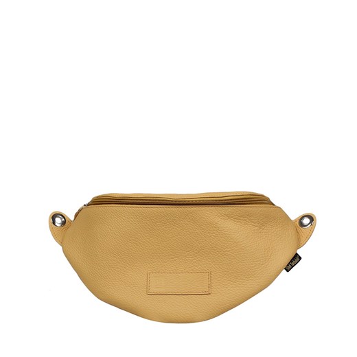 -żółta damska nerka skórzana  Ariana ze sklepu Słoń Torbalski w kategorii Nerki - zdjęcie 189395725