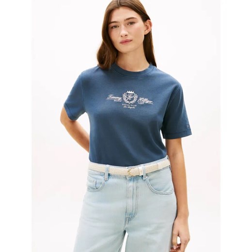 Tommy Hilfiger T-shirt VARSITY | Loose fit ze sklepu Gomez Fashion Store w kategorii Bluzki damskie - zdjęcie 189396206