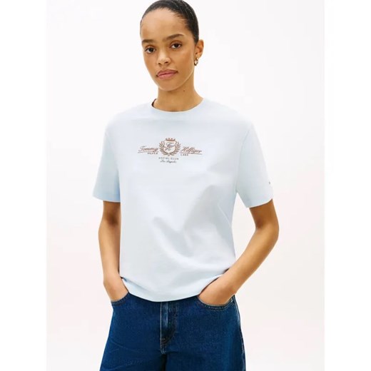 Tommy Hilfiger T-shirt VARSITY | Loose fit ze sklepu Gomez Fashion Store w kategorii Bluzki damskie - zdjęcie 189396207