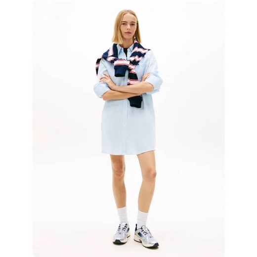 Tommy Jeans Lniana sukienka ze sklepu Gomez Fashion Store w kategorii Sukienki - zdjęcie 189396249