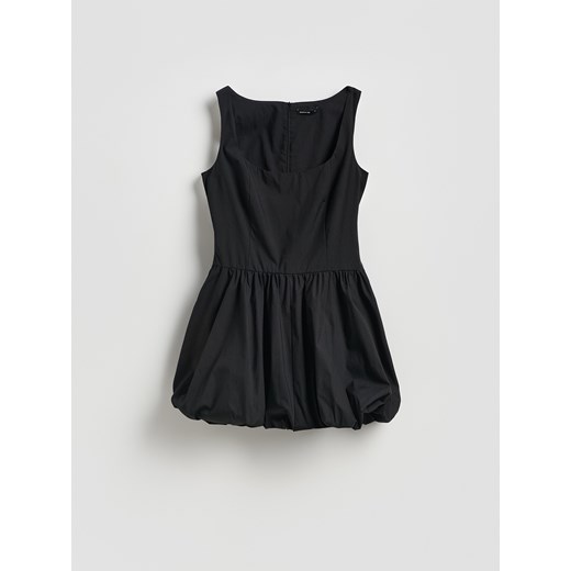 Reserved - Sukienka bombka - czarny ze sklepu Reserved w kategorii Sukienki - zdjęcie 189398249
