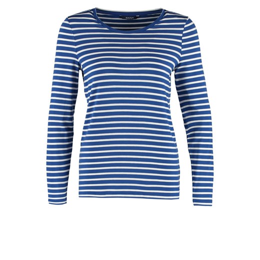Gant Bluzka z długim rękawem yale blue zalando niebieski Bluzki z długim rękawem