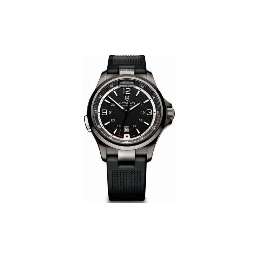 Zegarek męski Victorinox - 241596 - GWARANCJA ORYGINALNOŚCI - DOSTAWA DHL + GRAWER GRATIS - RATY 0% swiss czarny okrągłe