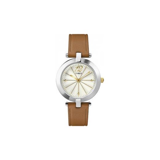 Zegarek damski Timex - T2P543 - GWARANCJA ORYGINALNOŚCI - DOSTAWA DHL + GRAWER GRATIS - RATY 0% swiss bezowy okrągłe
