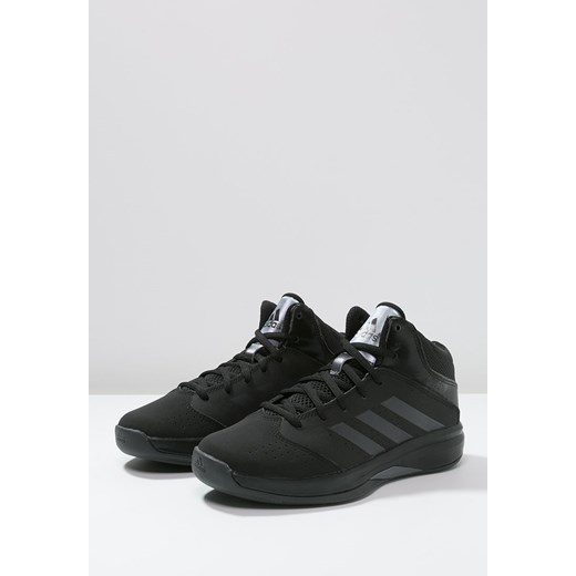 adidas Performance ISOLATION 2 Obuwie do koszykówki core black/night metallic zalando szary Buty chłopięce do koszykówki