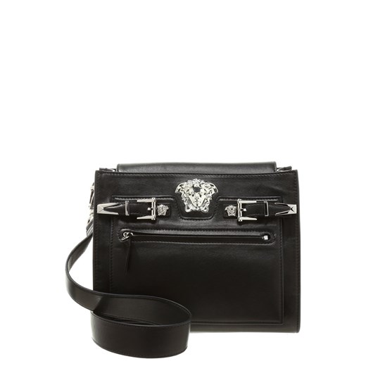 Versace Torba na ramię black/palladium zalando czarny skóra