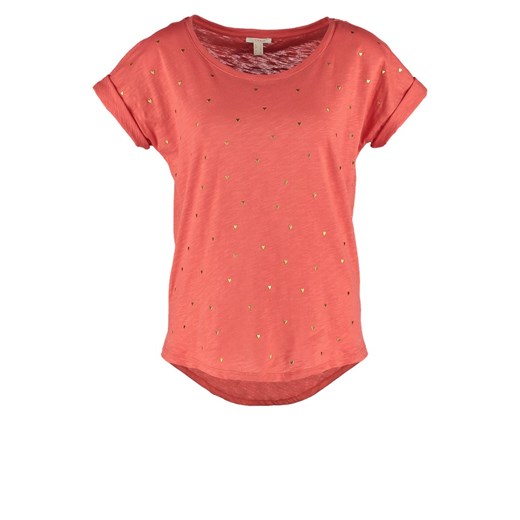 Esprit Tshirt z nadrukiem coral zalando rozowy bawełna