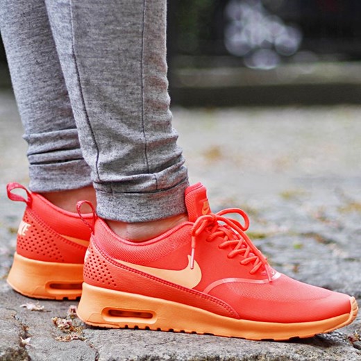 Nike Wmns Air Max Thea "Hot Lava" (599409-801) thebestsneakers-pl pomaranczowy 