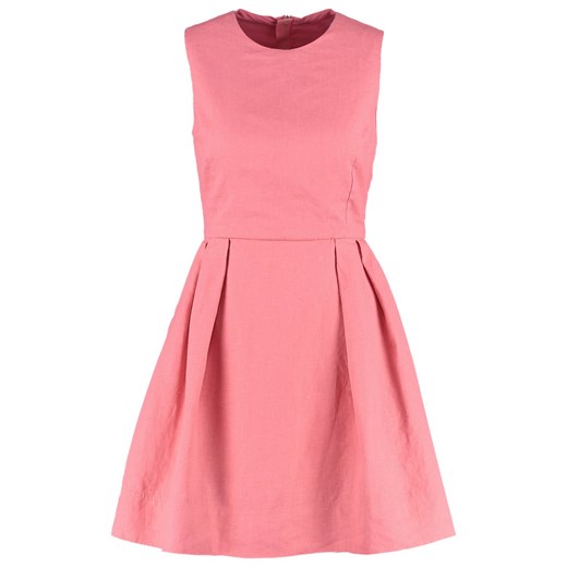 GAP Sukienka letnia pink heart zalando rozowy bez wzorów/nadruków