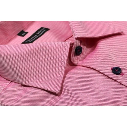 Koszula z tkaniny typu oxford w kolorze różowym thomas-waxx rozowy 
