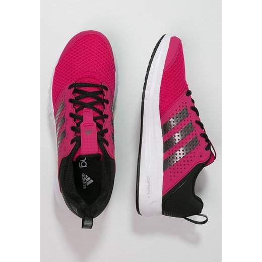 adidas Performance MADORU  Obuwie do biegania Amortyzacja bold pink/night metallic/core black zalando rozowy do biegania