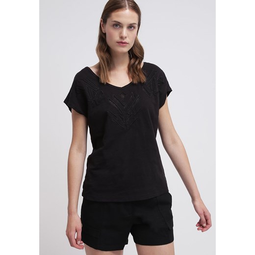 Esprit Tshirt basic black zalando czarny Bluzki bawełniane