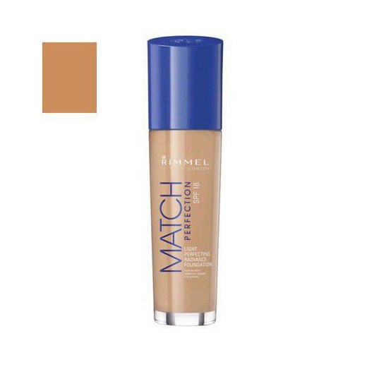 Rimmel London Match Perfection Foundation SPF18 30ml W Podkład 402 Bronze perfumy-perfumeria-pl brazowy
