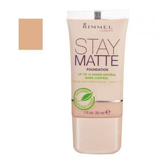 Rimmel London Stay Matte Foundation 30ml W Podkład 300 Natural Beige perfumy-perfumeria-pl bezowy