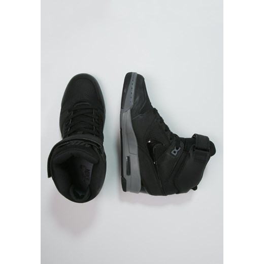 Nike Sportswear AIR REVOLUTION SKY Tenisówki i Trampki wysokie black/cool grey zalando czarny bez wzorów/nadruków