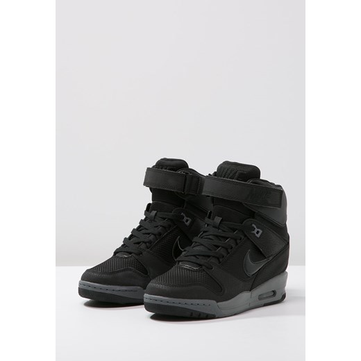 Nike Sportswear AIR REVOLUTION SKY Tenisówki i Trampki wysokie black/cool grey zalando czarny casual