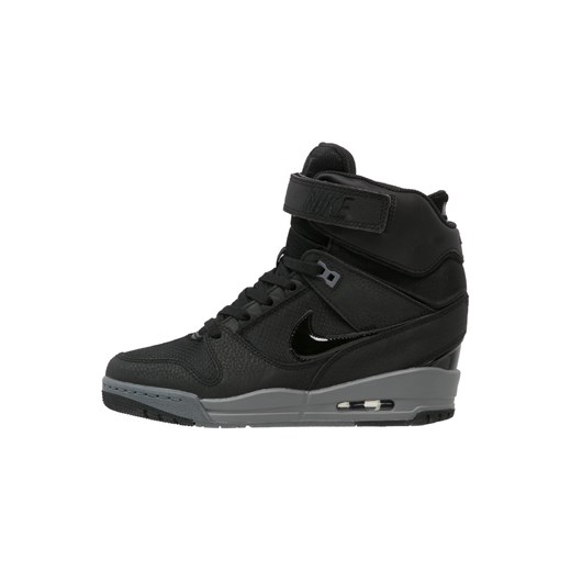 Nike Sportswear AIR REVOLUTION SKY Tenisówki i Trampki wysokie black/cool grey zalando czarny abstrakcyjne wzory
