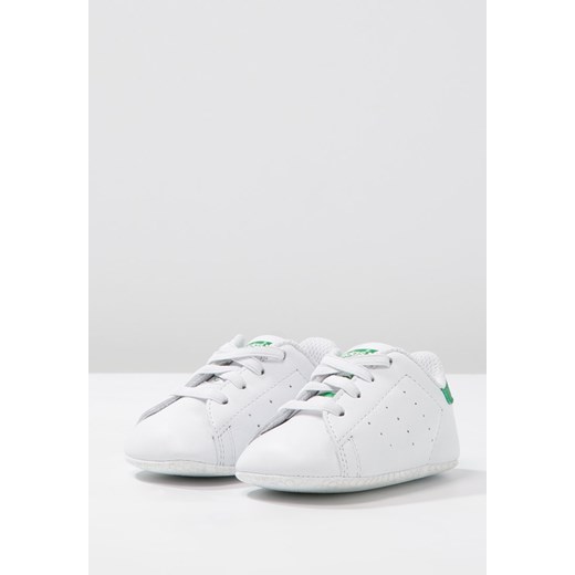 adidas Originals STAN SMITH Obuwie do raczkowania  white/green zalando szary stan