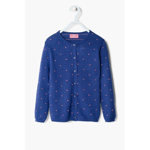Mango Kids - Sweter dziecięcy PECOSO 104-164cm answear-com niebieski wełna
