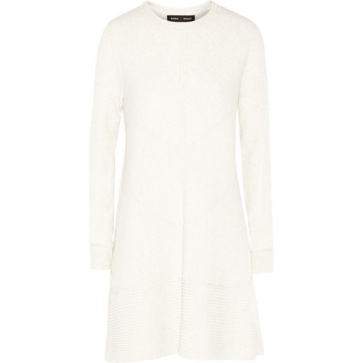 Ribbed wool and cashmere-blend dress net-a-porter  