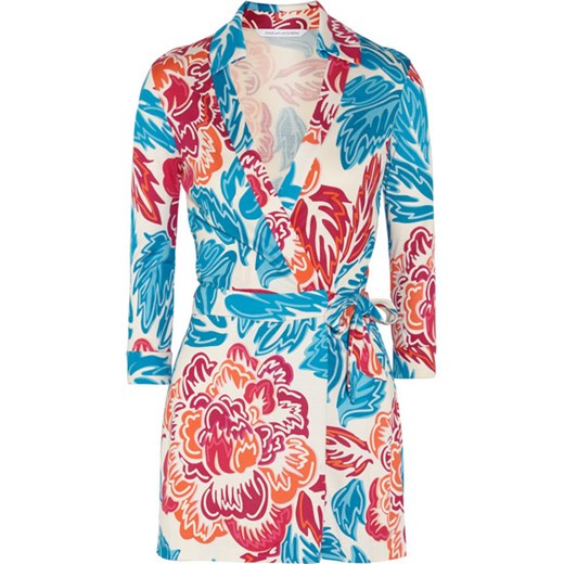 Celeste floral-print silk-jersey playsuit net-a-porter rozowy 
