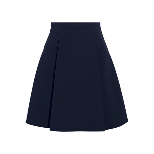 Crepe mini skirt net-a-porter czarny lato
