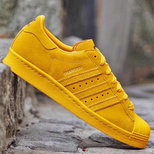Adidas Superstar "City Series SHANGHAJ" (B32665) thebestsneakers-pl zolty jesień