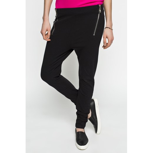 Spodnie damskie - Answear - Spodnie Intuition answear-com czarny wiosna