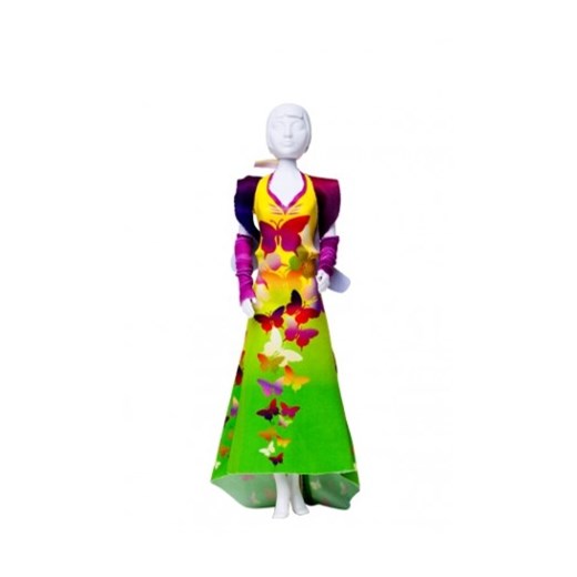 Zestaw do szycia Marry butterlfy Dress Your Doll karibooshop-com zielony minimalistyczny