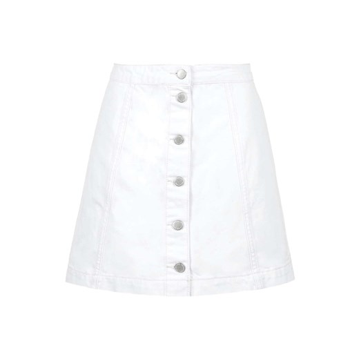 TALL Button Front Denim Skirt topshop  