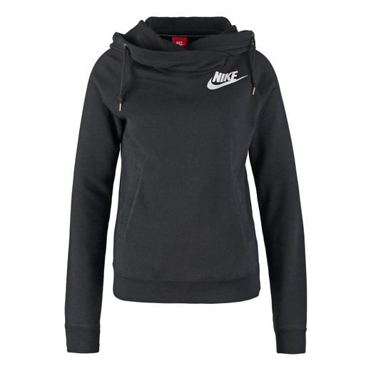 Nike Sportswear RALLY FUNNEL Bluza black zalando szary bawełna