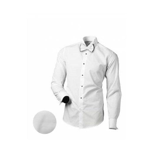 Smokingowa Koszula Męska Ceremony V151 koszulevictorio-pl bialy koszule
