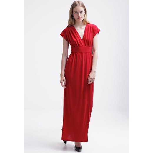 Love Długa sukienka red zalando czerwony elastan