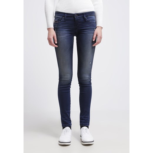 Diesel SKINZEE LOW Jeansy Slim fit 0667d zalando  denim