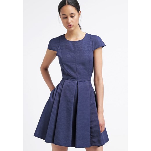 MAX&Co. Sukienka koktajlowa blue zalando granatowy elegancki