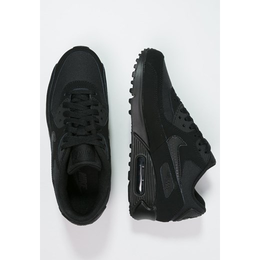 Nike Sportswear AIR MAX 90 ESSENTIAL Tenisówki i Trampki black zalando czarny bez wzorów/nadruków