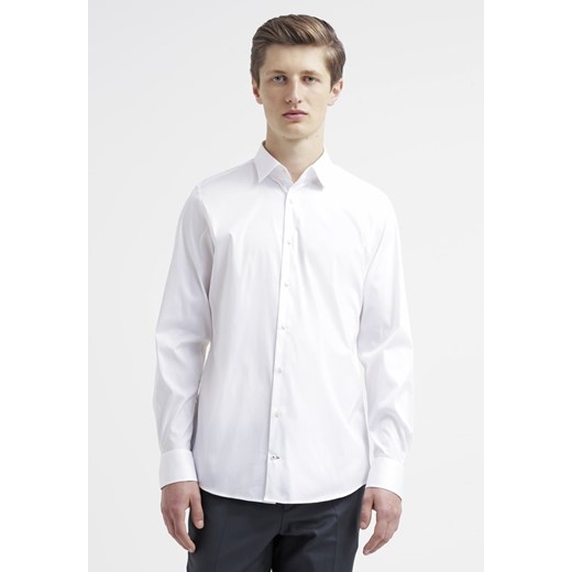 JOOP! LPIERRE SLIM FIT Koszula biznesowa white zalando bialy bez wzorów/nadruków